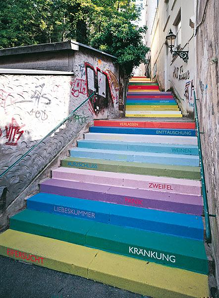 Wuppertal stairs by Horst Gläsker.