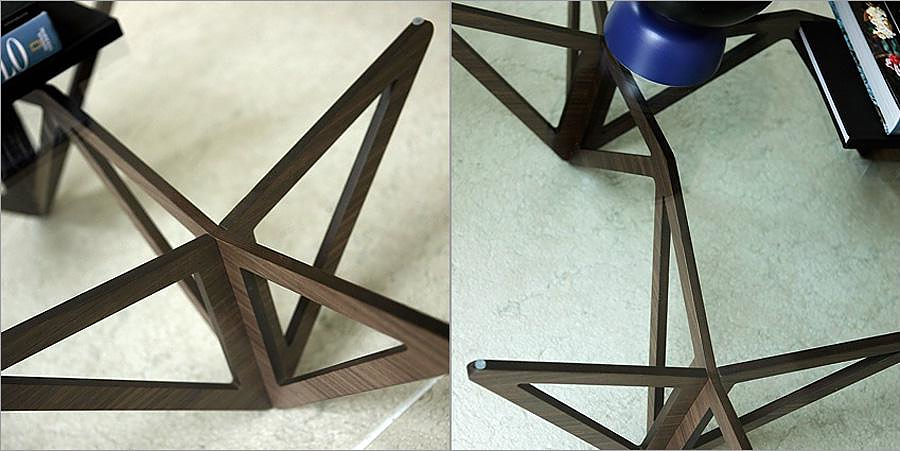 Origami coffee table by Porada.
