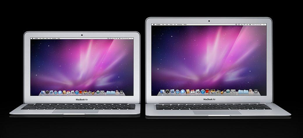 The new MacBook Air with Flash Memory.