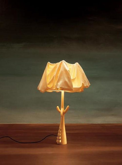 Bracelli, Muletas, and Cajones lamp-sculptures by Salvador Dali.