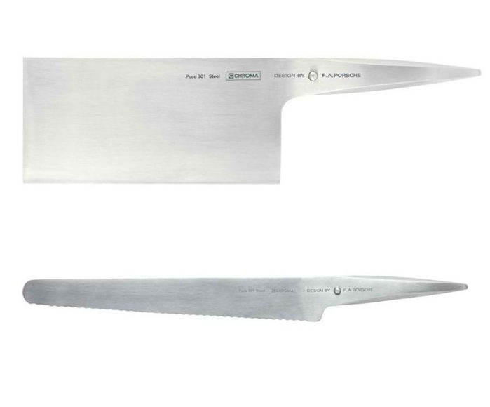 Chroma type 301 Knives, design by F.A. PORSCHE.