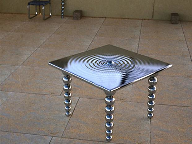 Ripple Series Tables that Freeze Time by Lee j.Rowland.