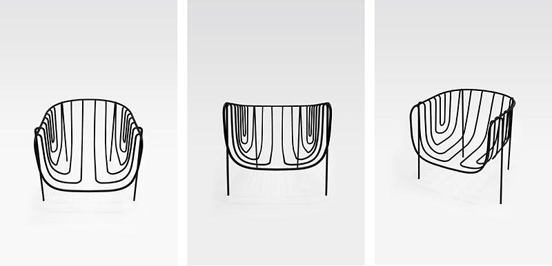Nendo Thin Black Lines Minimalist Furniture.
