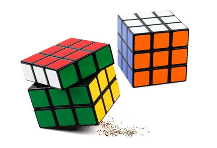 Μύλος πιπεριού Rubiks, απόλυτα ρετρό Design.