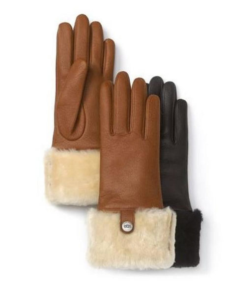 Δερμάτινα γυναικεία γάντια UGG Australia.