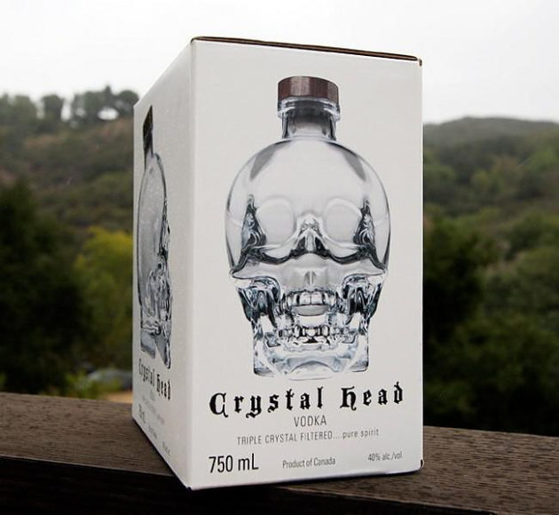Η Crystal Head Vodka συνδυάζει γεύση και Design.