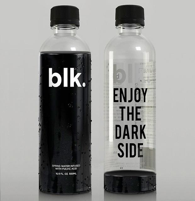 blk. water, the Dark Side of water. Design Is This