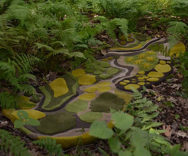 Pathways Rugs by Angela Adams, inspired by nature.