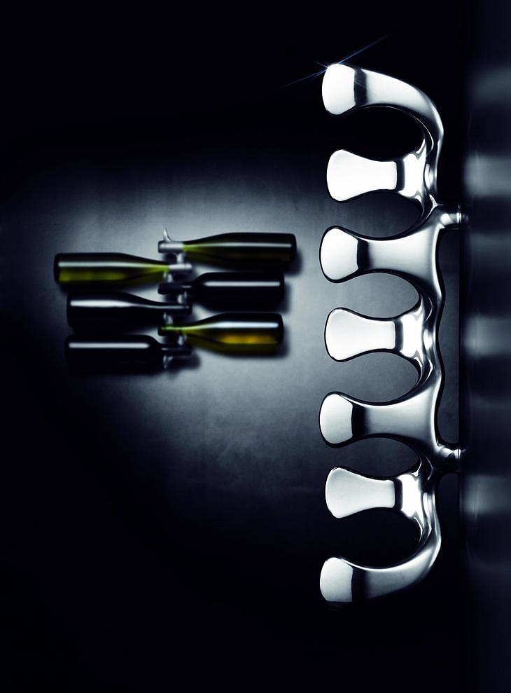 Menu Wine Rack by Jakob Wagner.