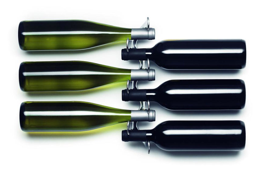 Βάση για μπουκάλια κρασιού Menu, εκθέστε τα αγαπημένα σας κρασιά σαν έργα τέχνης.
