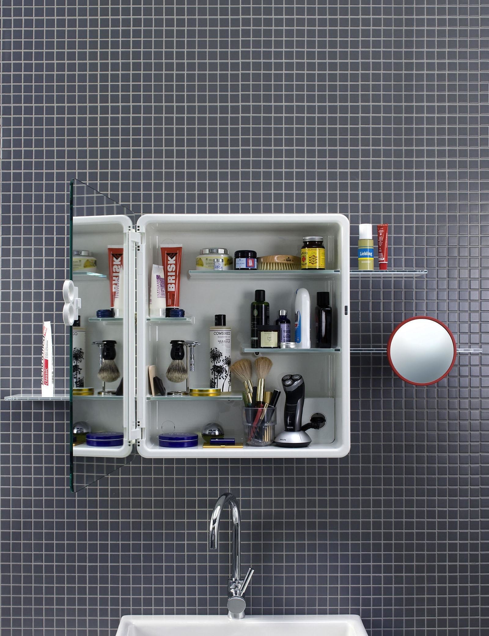 Kali Bathroom Mirror-Cabinet by Authentics.