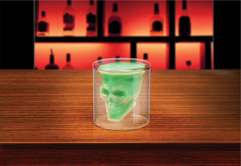 Ποτήρι σφηνάκι Doomed Crystal Skull.