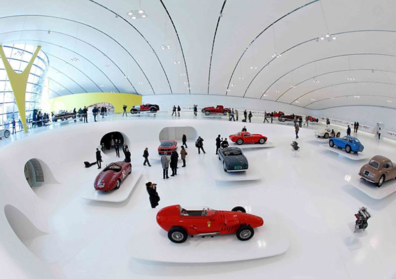 Enzo Ferrari Museum by Future Systems.