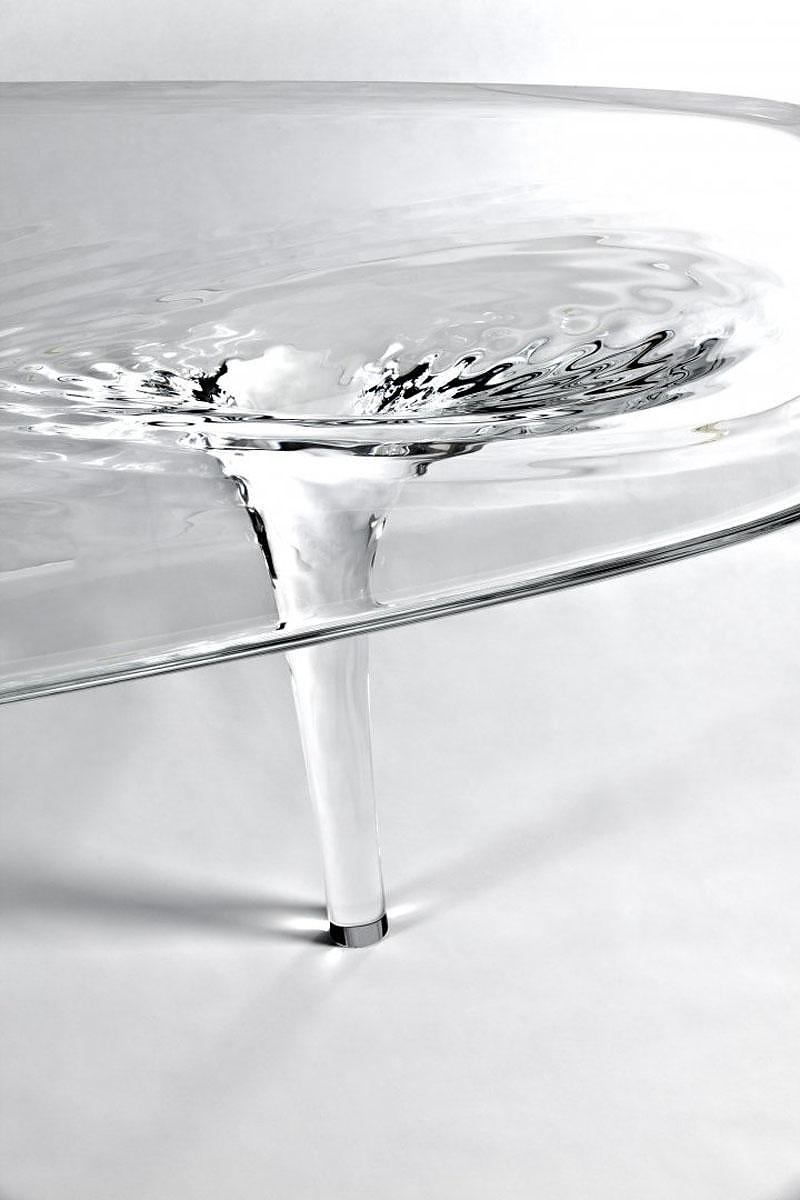 Liquid Glacial Table by Zaha Hadid.