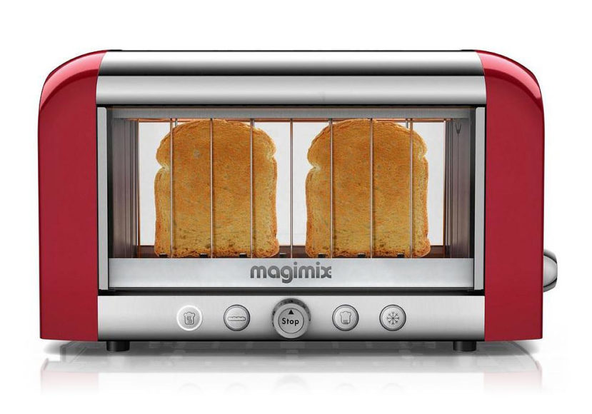 Διάφανη  Φρυγανιέρα, Magimix Vision Toaster.