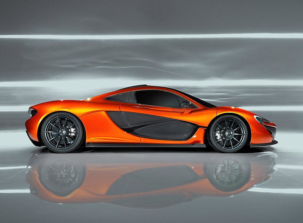 2012 McLaren P1 Supercar.