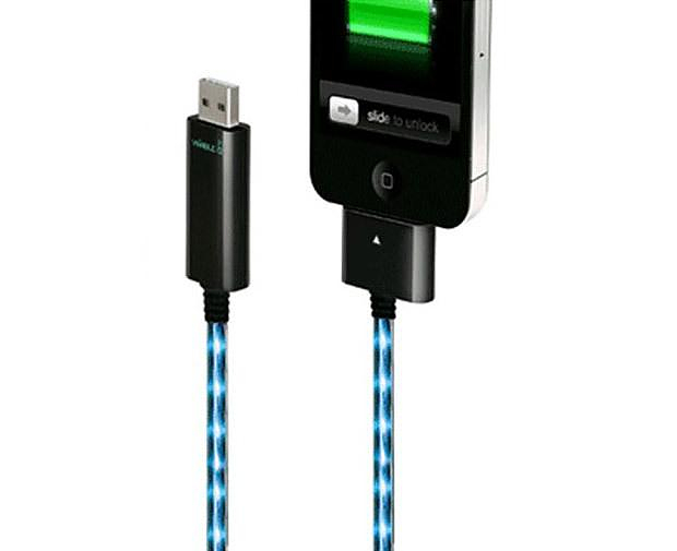 Dexim Visible Green – Illuminated iPhone Charger and Sync Cable.