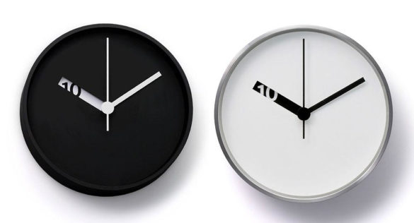 Extra Normal Wall Clock by Ross McBride