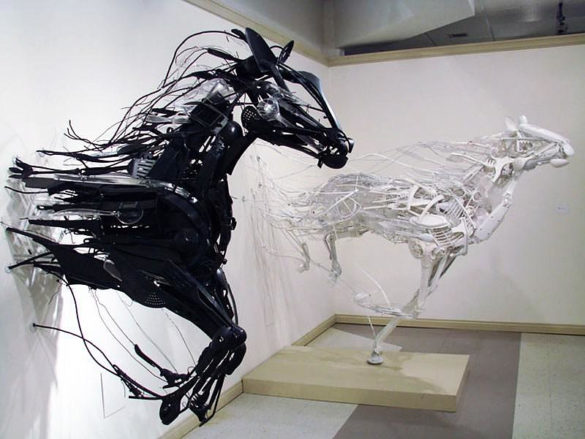 Animal Sculptures by Sayaka Ganz