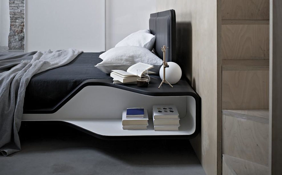 Ayrton Bed by Ora Ito for Frighetto.