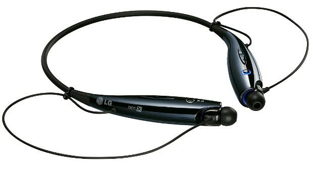 LG TONE+ Bluetooth stereo headset.
