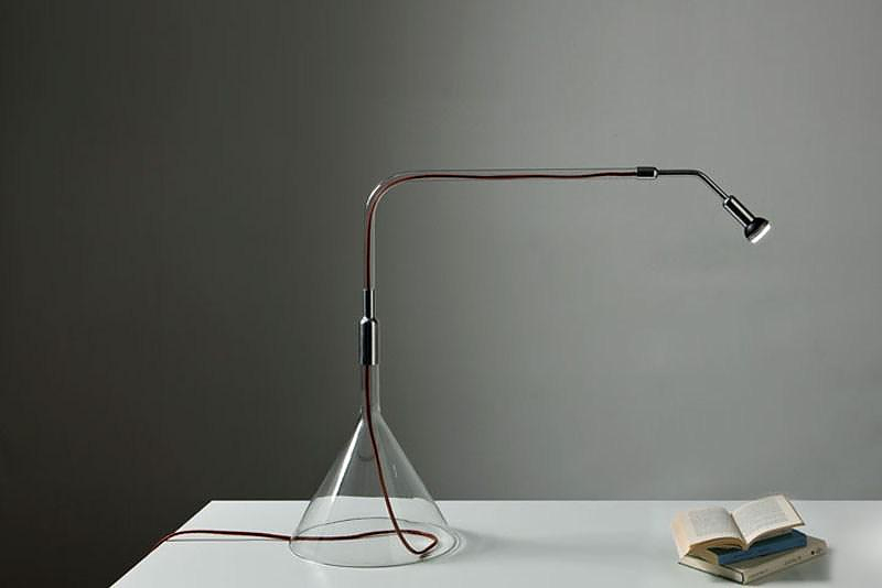 Gost directional LED table lamp by Alessandro Marelli.