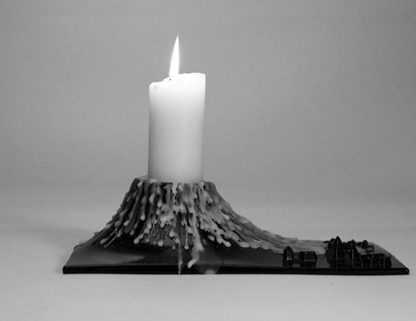 Pompeii Candle Holder by Claudio Colucci
