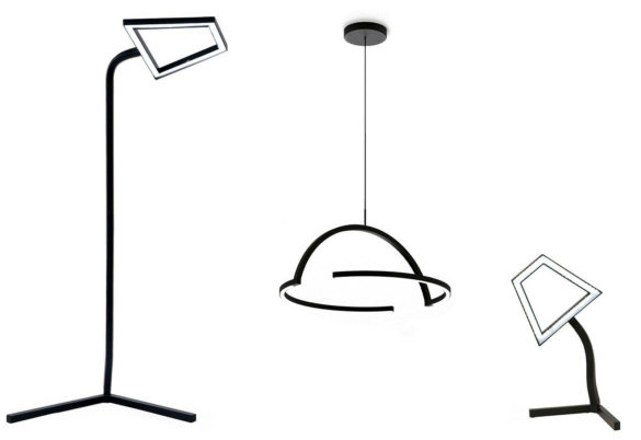 2D LED Lamp by DING300 for Skitsch