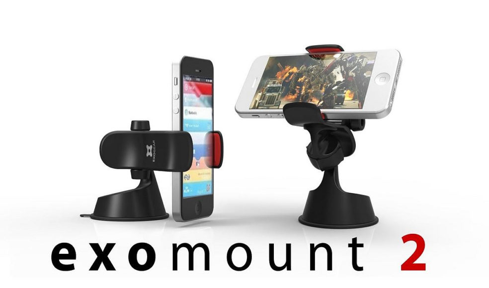 ExoMount 2 της ExoGear. Η πιο σταθερή βάση αυτοκινήτου για το κινητό σας.