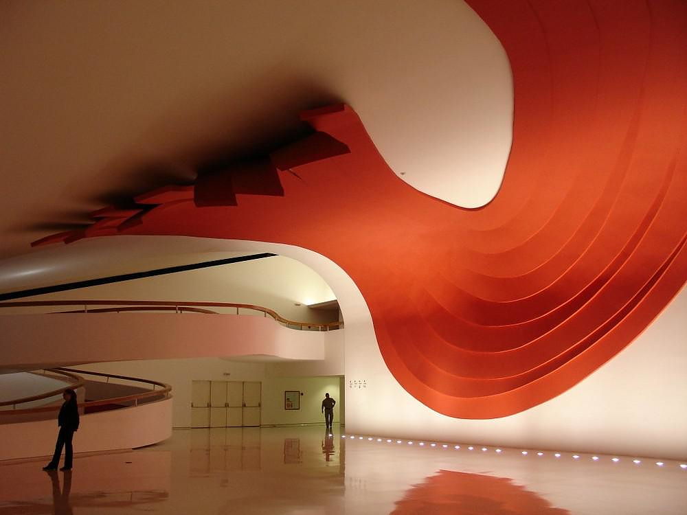 Ibirapuera Auditiorium by Oscar Niemeyer.