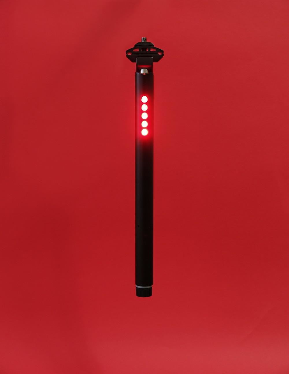 LightSKIN built-in Bicycle LED Tail Light.