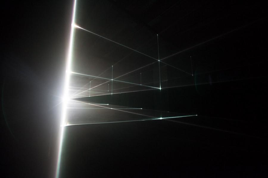 Vanishing Point – Renaissance Perspective Drawing with Lasers by United Visual Artists.
