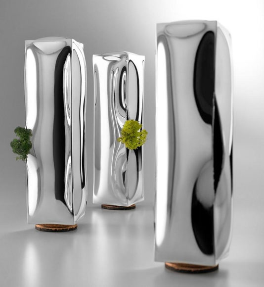 Frozen Vases by Studio 4p1b for De Vecchi Milano.
