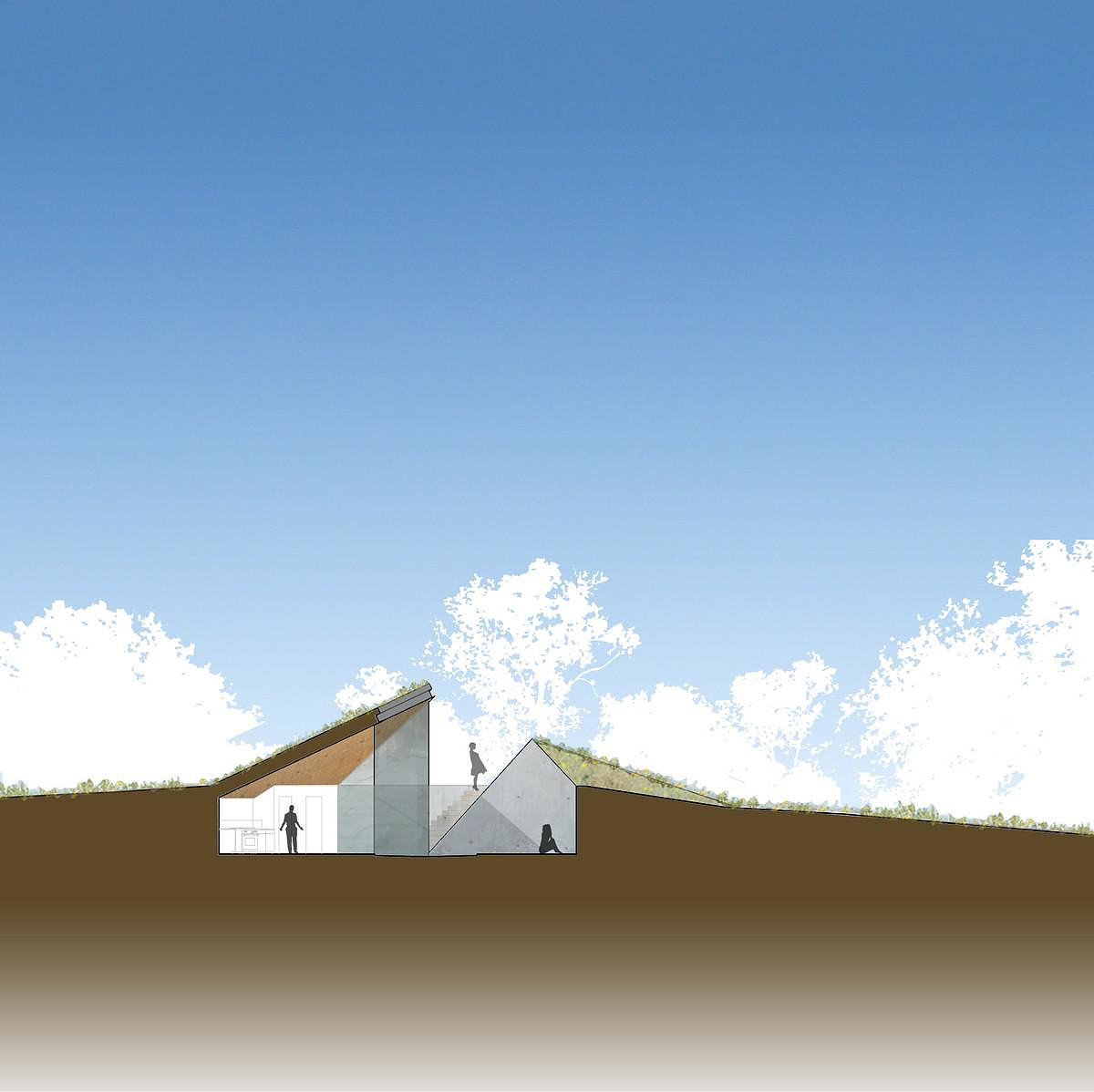 Folding the Edge: Edgeland House by Bercy Chen Studio.