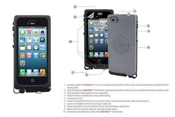 aXtion Waterproof iPhone 5 Case - The Joy Factory