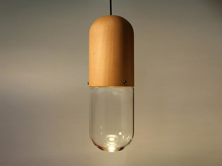 Pil hanging lamp by Tim Wigmore.