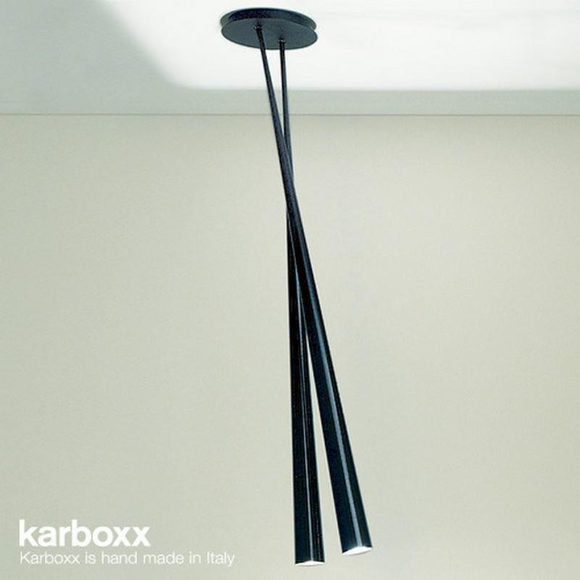 Φωτιστικά Carbon Fiber από την Karboxx.