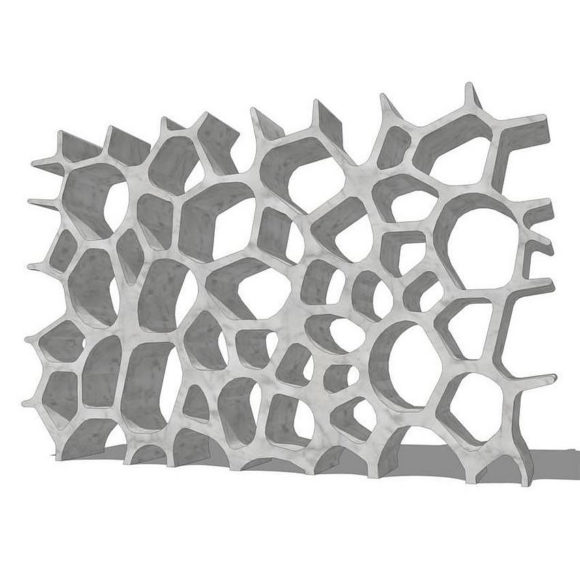 Voronoi Shelf by Marc Newson.