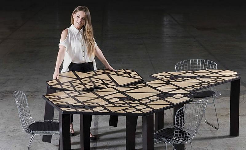 Swarm Transforming Table by Natalie Goldfinger.