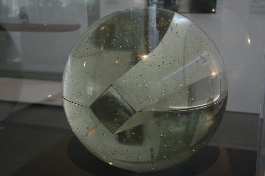 Geometric Glass Sculptures by Stanislav Libensky.