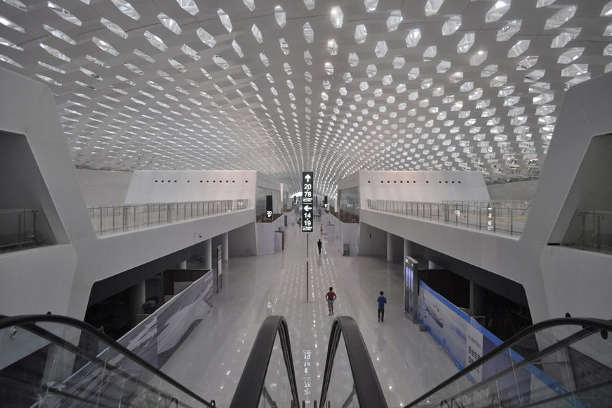 Terminal 3 at Shenzhen Airport by Studio Fuksas.