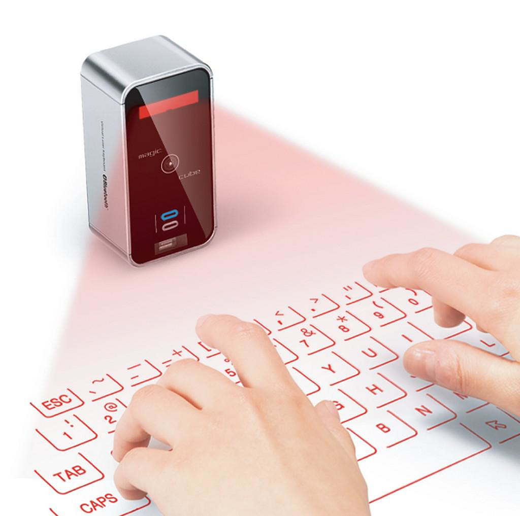 Celluon Magic Cube Bluetooth Laser Virtual Keyboard.