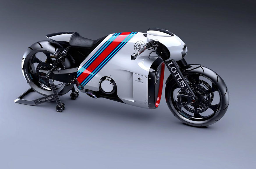 Lotus Motorcycle C-01 Ready to hit the road.