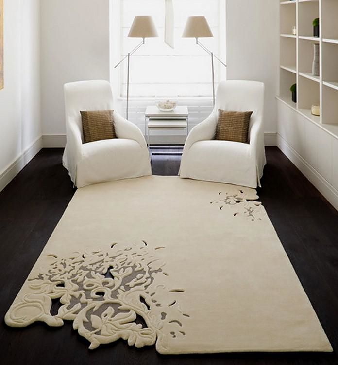 Minimalist 3D Carpets by Top Floor.
