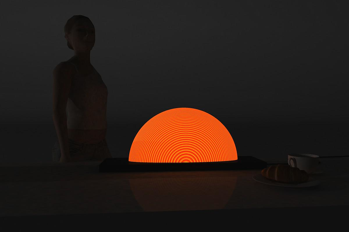 Sunrise Lamp by Natalia Rumyantseva. - Design Is This