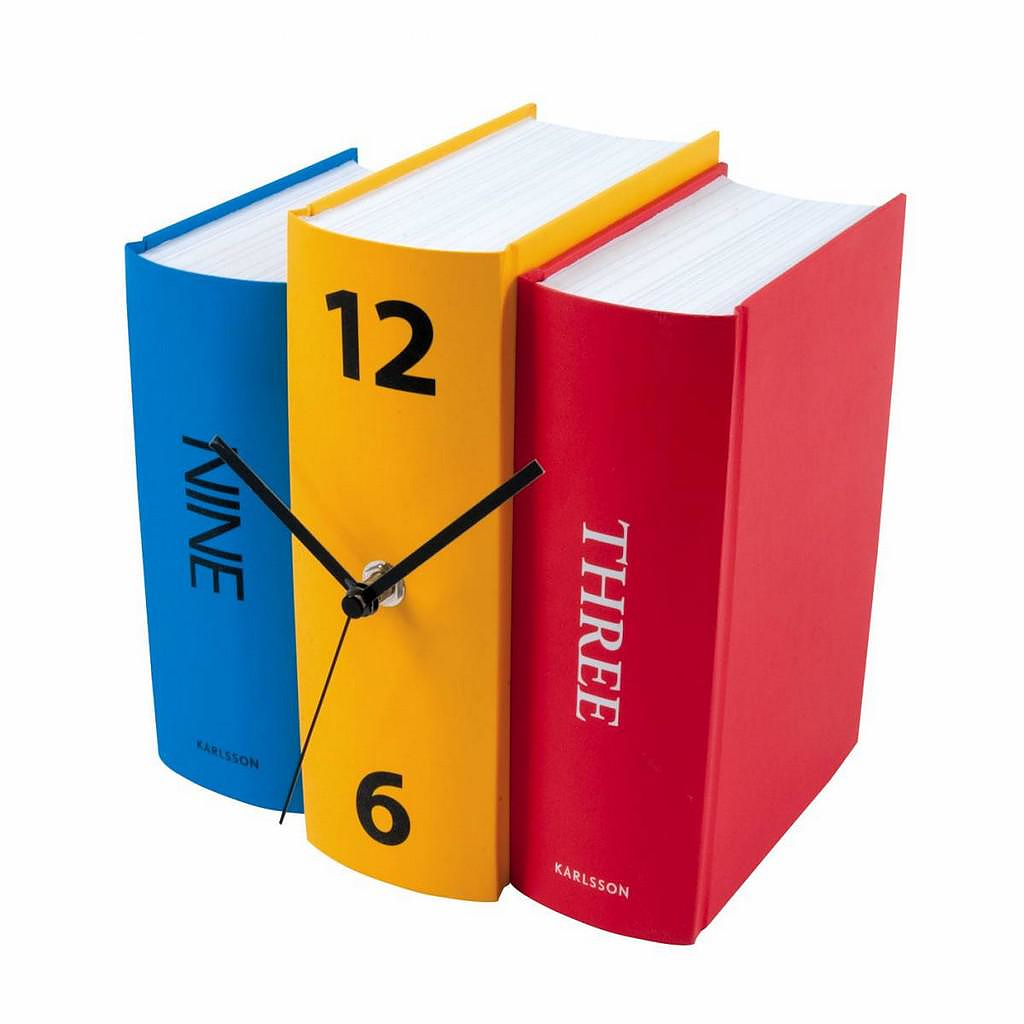 Book Clock by Sjoed van Heumen for Karlsson.