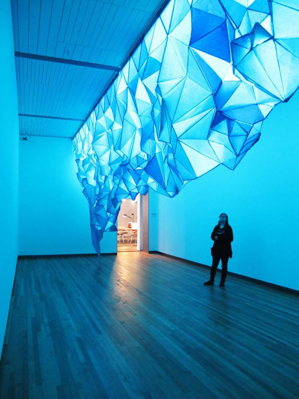 Iceberg art installation Gabby O Connor