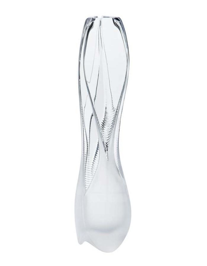 Lalique Crystal Architecture Vase Collection By Zaha Hadid.
