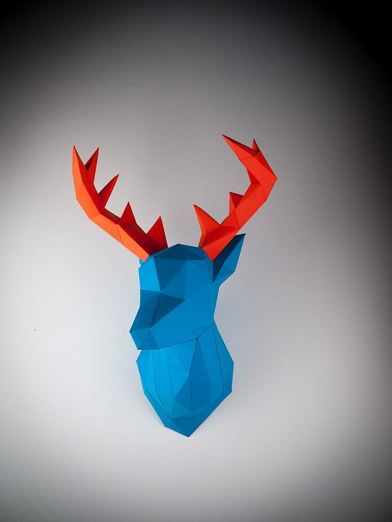 Papertrophy | Precut Paper Sculptures for your Home.
