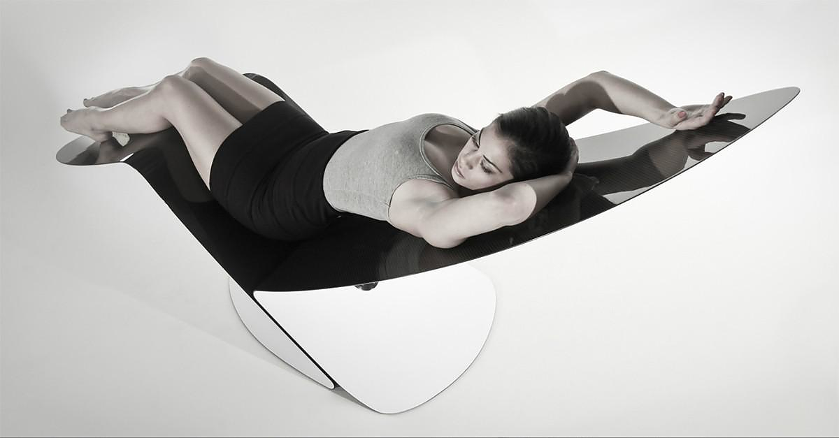 Marea Carbon Fiber Lounge Chair by Jules Sturgess.